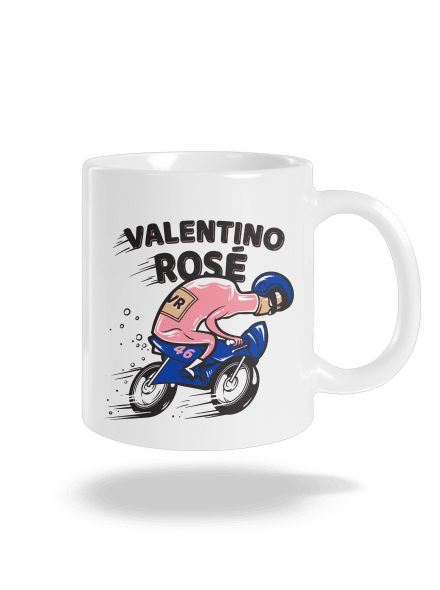 Valentino Rosé klasický hrnček White