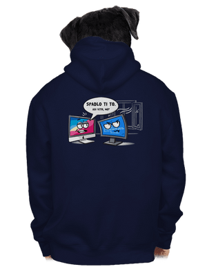 pánska mikina na zips