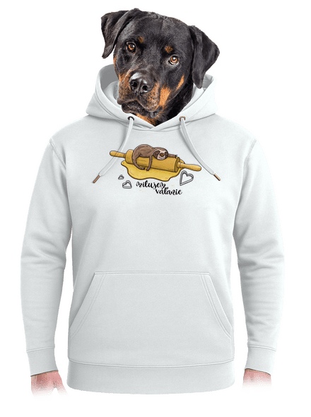 Milujem váľanie unisex mikina premium Snowwhite
