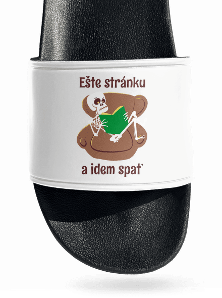 Ešte stránku šľapky White