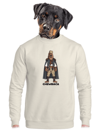 unisex mikina bez kapucne