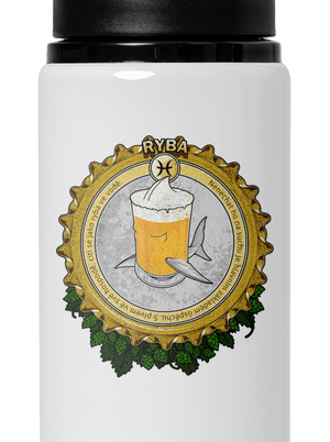 Pivný horoskop: Ryba flaša na vodu White