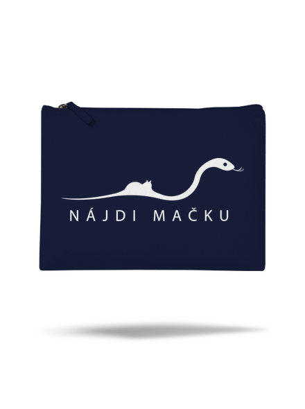 Nájdi mačku taštička French Navy