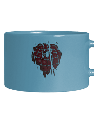 Spider Inside hrnček makronka Blue Macaron