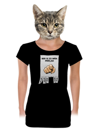 dámske tričko s lemom