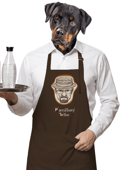Perníčkový tatko a Perníček zástera Chocolate Sol