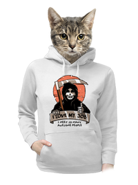 dámska mikina klokanka