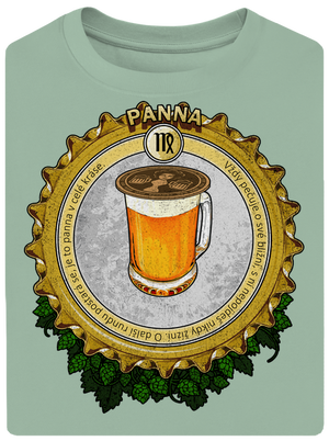 Pivný horoskop: Panna unisex tričko oversized Sage