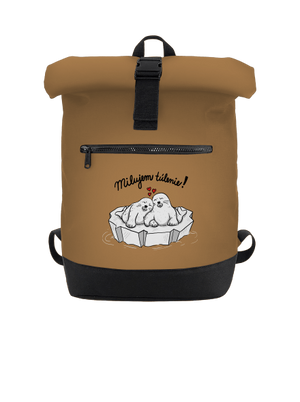 Milujem túlenie batoh Caramel