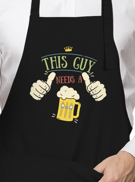 This guy needs a beer zástera Black