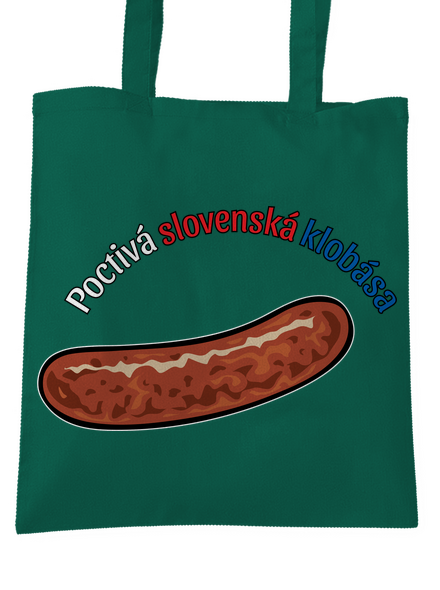 Poctivá buchta a klobása taška Bottle Green WM