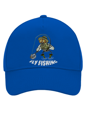 Fly fishing šiltovka baseballka Bright Royal