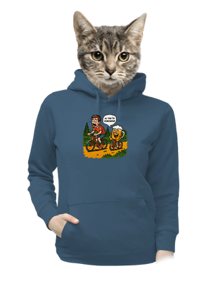 dámska mikina klokanka