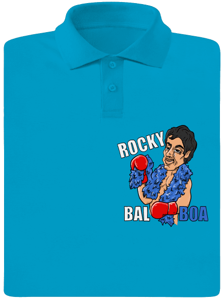 Rocky Bal boa pánska polokošeľa Blue Atol