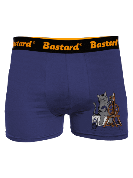 Mačka pradie boxerky Blue Navy