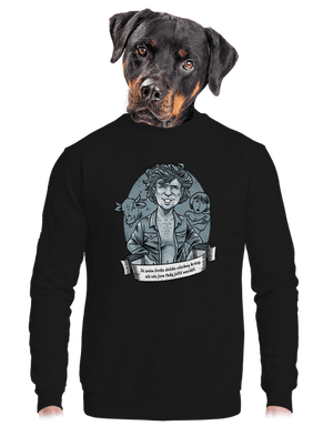 B14: Léto s kovbojem unisex mikina bez kapucne Black