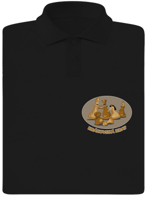 Kráľovská hra pánska polokošeľa Black
