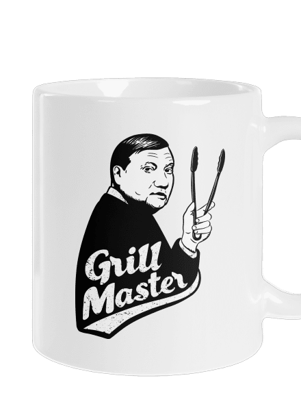 Grill master klasický hrnček White