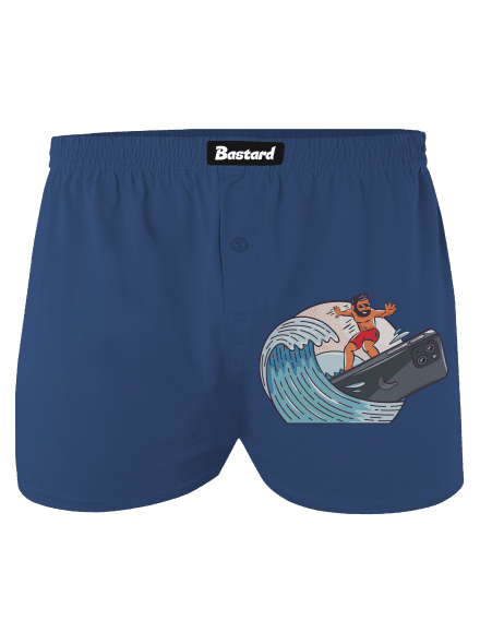 Som surfer pánske trenky Blue