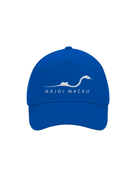 Nájdi mačku šiltovka baseballka Bright Royal