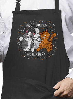 Moja rodina zástera Dark Grey