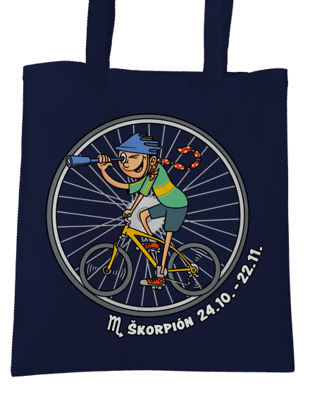 Cyklistický horoskop: Škorpión taška French Navy