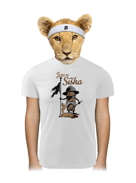 Jan Šiška detské športové tričko White