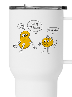 Opité zemiaky termohrnček White