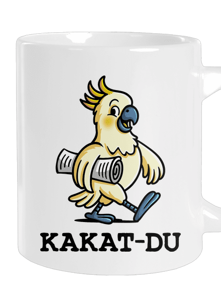 Kakat-du veľký hrnček White