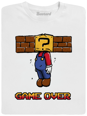 Game Over pánske dlhý rukáv White