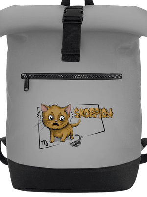 Mačací horoskop: Škorpion batoh Grey Marl