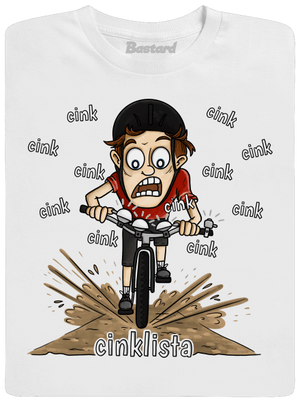 Cinklista detské tričko White