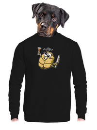 unisex mikina bez kapucne