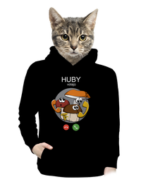 dámska mikina klokanka