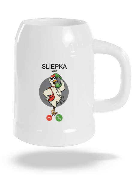Sliepka volá polliter White