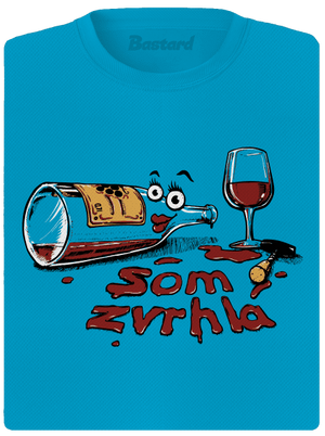 Zvrhlá dámske športové tričko Blue Atol