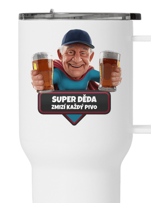 Super dedo termohrnček White