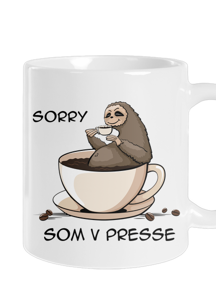 V presse klasický hrnček White