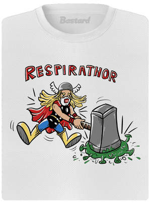 Respirathor dámske športové tričko White