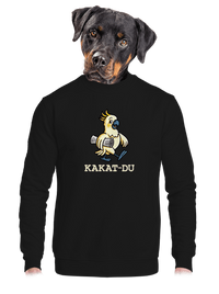 unisex mikina bez kapucne