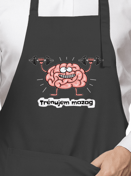 Trénujem mozog  zástera Dark Grey
