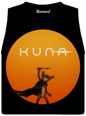 Kuna dámske tielko voľné Black