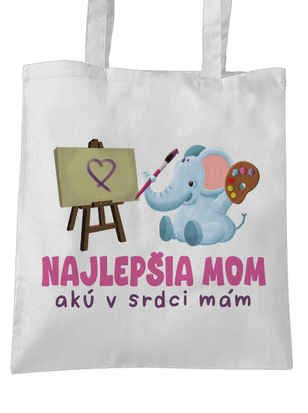 Najlepšia mom taška White