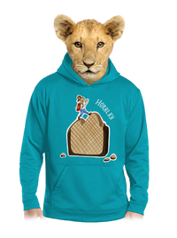 detská mikina klokanka