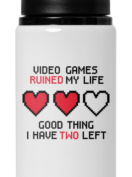 Video games flaša na vodu White