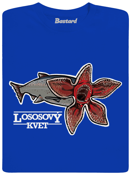 Lososový kvet detské tričko Royal Blue