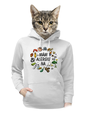 dámska mikina klokanka