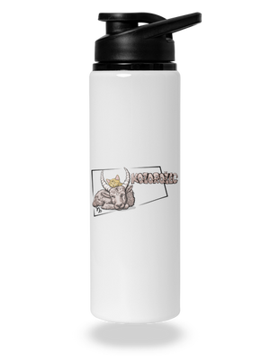 Mačací horoskop: Kozorožec flaša na vodu White