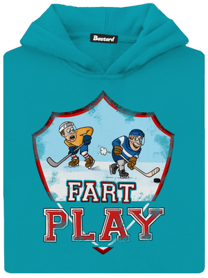 Fart Play detská mikina klokanka Hawaiian Blue