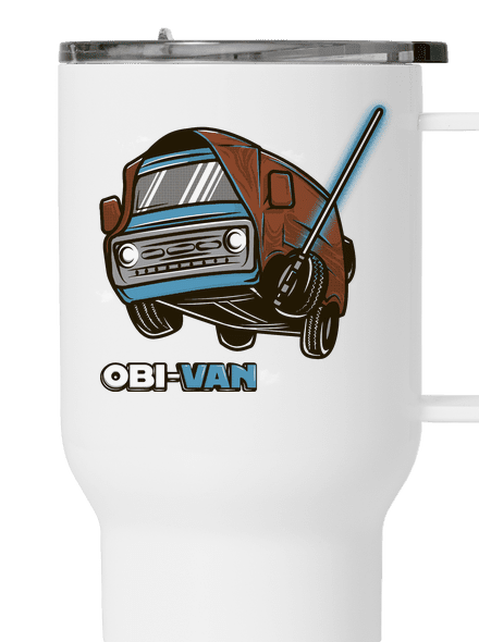 Obi Van termohrnček White